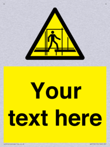 Custom Scaffold Incomplete Sign